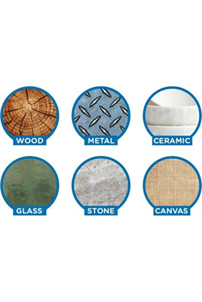 Genel Markalar Akrilik Paint Marker Su Bazlı Fırça Uçlu 5'li