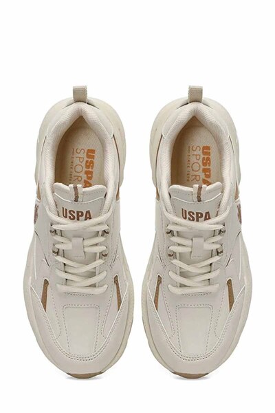 U.S. Polo Assn. U.S. Polo Assn. Women's High Sole Sneakers Usp900 Beige