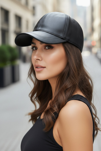 LAGRANZE Pălărie premium pentru femei din piele naturală