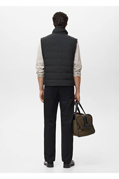 MANGO Man tüy dolgulu kapitone yelek