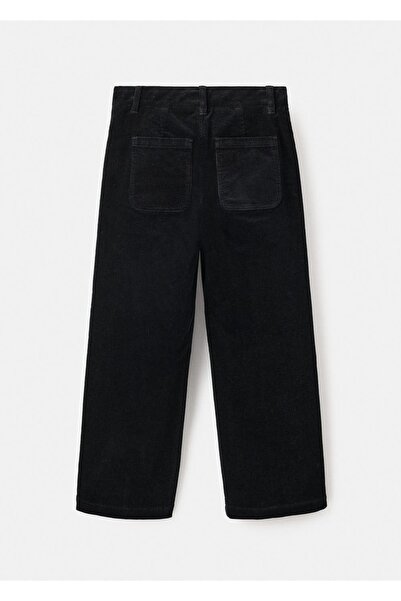 MANGO Kids Straight fit kadife pantolon