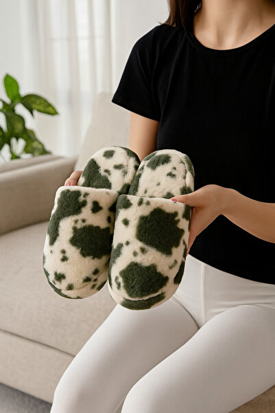 redtan Γυναίκα |   Σχέδιο αγελάδας |   Αθόρυβη βάση |   Γυναικείες παντόφλες |   Κλειστός |   Παντόφλες για το σπίτι και τους επισκέπτες