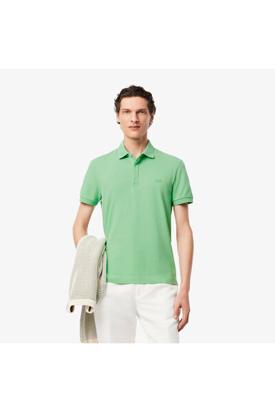 Lacoste Erkek Regular Fit Yeşil Paris Polo