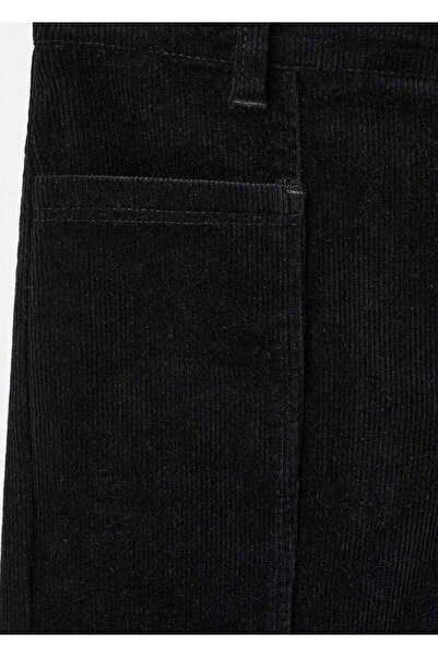 MANGO Kids Straight fit kadife pantolon