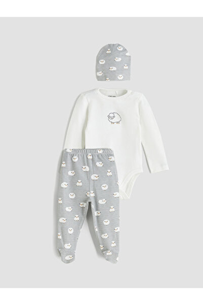 LC Waikiki Crew Neck Printed Baby Boy Hospital