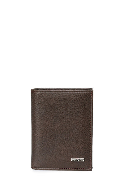 Kinetix PU E MINI 5PR Kahverengi Erkek Cüzdan