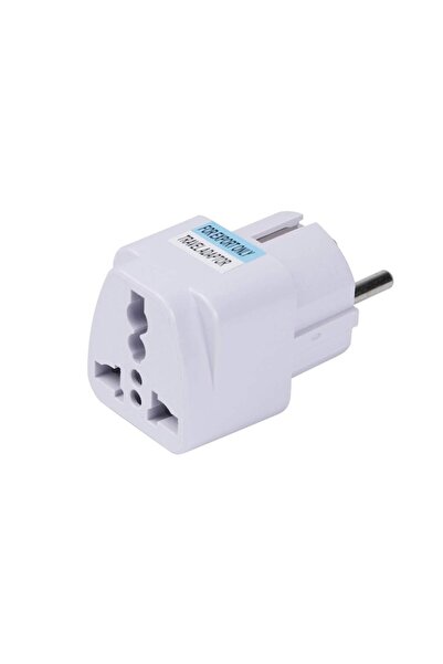 Stef's Cat Adaptor pentru Priza, EU, UK, AUS, US, D58, Policarbonat, White