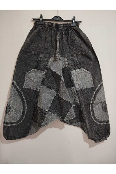 anne moda ankara Ανώτερης ποιότητας, πολύ στιβαρό και ανθεκτικό, υφασμένο, σκληρό 100% βαμβακερό ύφασμα, Unisex νεπαλέζικο φαρδύ παντελόνι