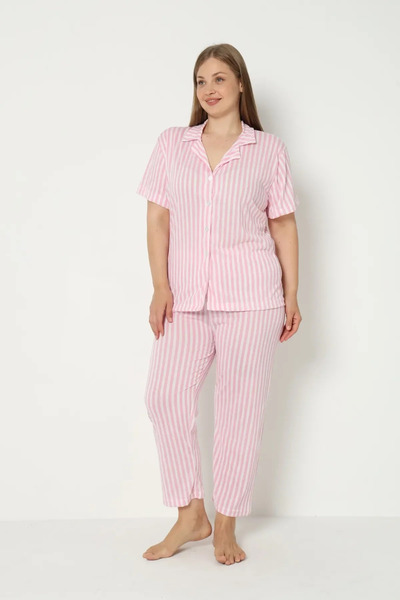 LXL ΓΥΝΑΙΚΕΙΑ ΠΙΤΖΑΜΑ ΜΕ ΜΠΛΟΥΖΑΚΙ ΚΑΙ ΠΑΝΤΕΛΟΝΙ ΣΕΤ ΔΥΟ ΤΕΜΑΧΙΩΝ