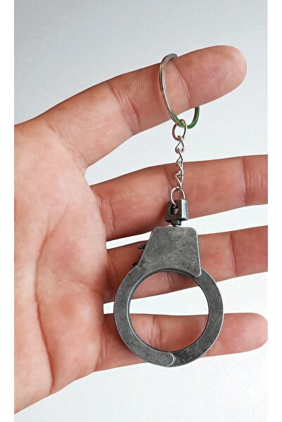 RELATOS Kelepçe Şeklinde Retro Anahtarlık Çanta Süsü  Hediyelik Mini Figür