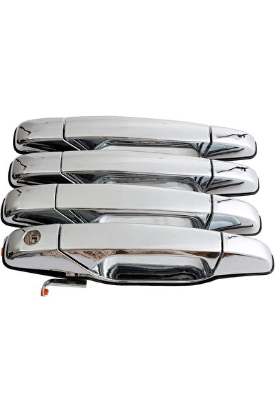 genernic Exterior Door Handle Set for 2007-2014 Cadillac Escalade and Compatible Models