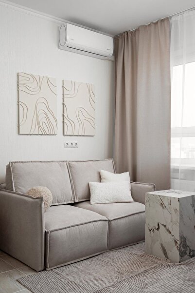 TOZART DEKORATİF NATURAL WAVE ( NATUREL DALGA ) MODELİ EL YAPIMI TABLO