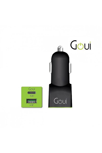 RavPower Car Charger with Two PD Ports - 40W - Black