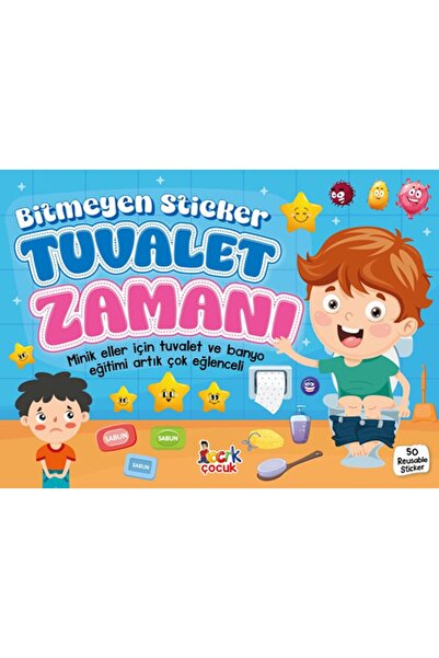 Timaş Yayınları Bitmeyen Stıcker - Tuvalet Zamanı