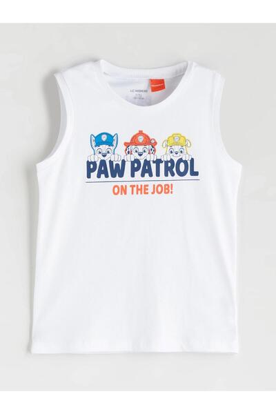 LC Waikiki قميص داخلي للأولاد مطبوع عليه باو باترول