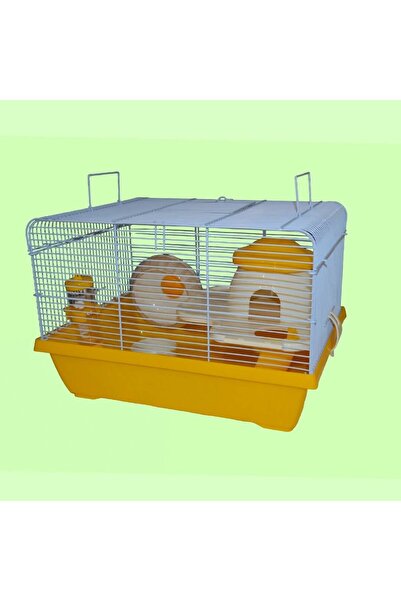 Others قفص هامستر معدن مع ملحقات للعب