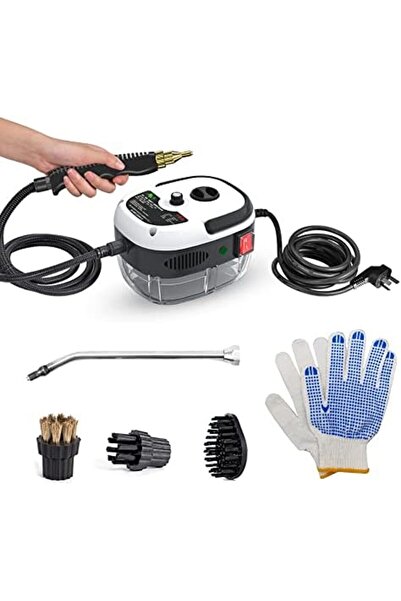 EACAM آلة تنظيف بالبخار محمولة باليد بقوة 2500 واط ودرجة حرارة عالية ومضغوطة مع