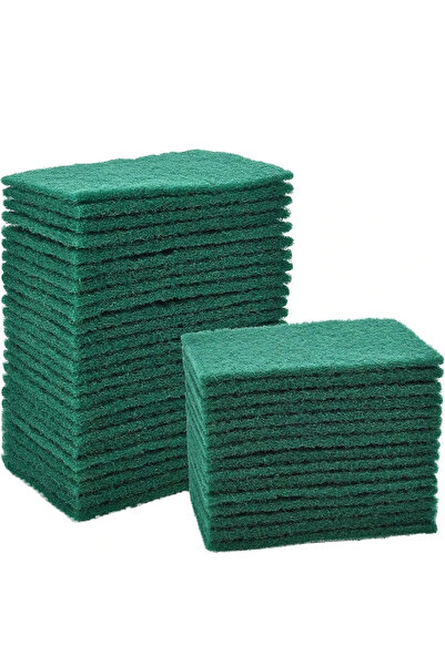 Choice 10 قطع خضراء 10/20/30 قطعة من وسادات التنظيف المنزلية لإزالة زيوت المط...