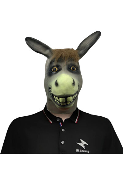 ELMHURST Mască amuzantă de măgar, ideală pentru Halloween și petreceri