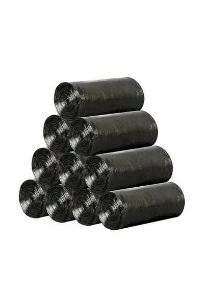 Choice 500 قطعة سوداء 100/300/500 قطعة أكياس قمامة بلاستيكية قابلة لللف للاستخدام مرة واحدة للاستخدام المنزلي K