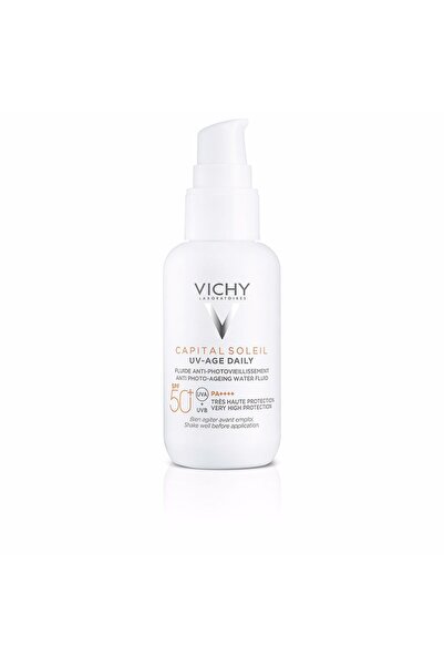 Vichy Capital Soleil Uv Age Tägliches Sonnenschutzfluid Lsf 50+ 40 ml