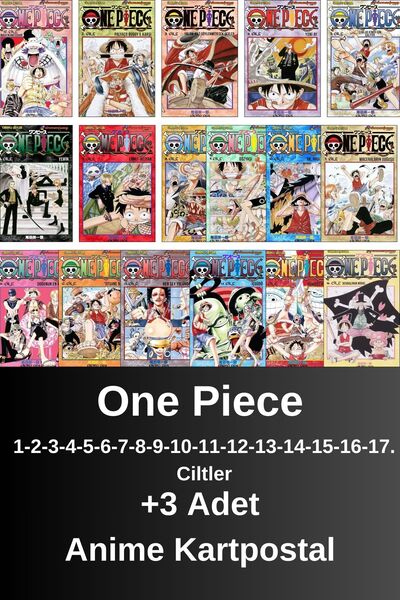 Gerekli Şeyler One Piece 1-2-3-4-5-6-7-8-9-10-11-12-13-14-15-16-17. Ciltler (...