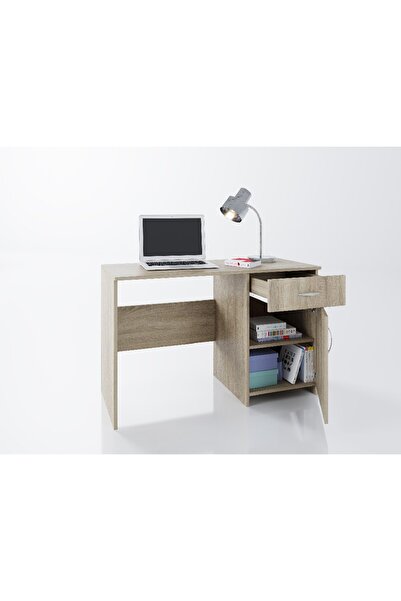 Homelux Birou Theo, 110x50x71 cm, 1 ușă + 1 sertar, culoare Sonoma, MDF