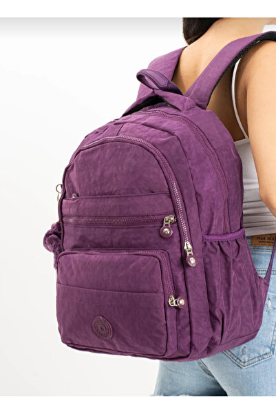 eflanmoda Багатосекційний унісекс рюкзак для середньої та старшої школи з тканини Krinkır Розміри 40x30