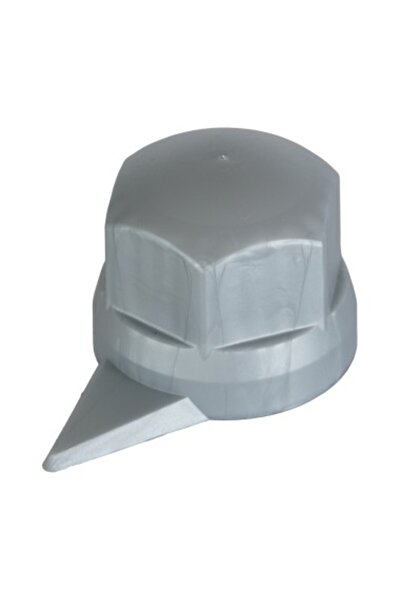 Mega Drive Set of 10 Plastic Wheel Hub Caps with Indicator 33 mm Gray 41 Mm