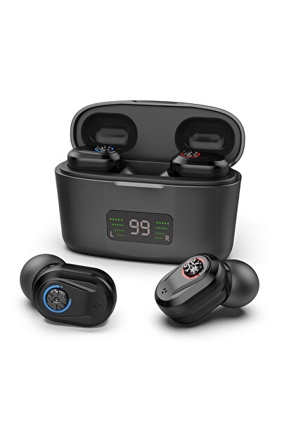 Choice Black Wireless Mini Noise-cancelling Hearing Aid for Seniors, HD Digit...