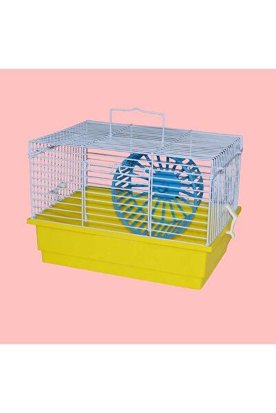 Others قفص هامستر معدن مع عجلة للعب