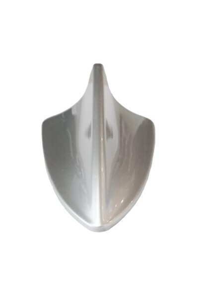 Mega Drive Shark Antenna Ornament, Silver, Mega Drive
