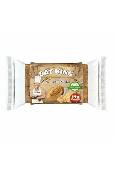Oat King بار طاقة بزبدة الفول السوداني 95 جم × 6 قطع