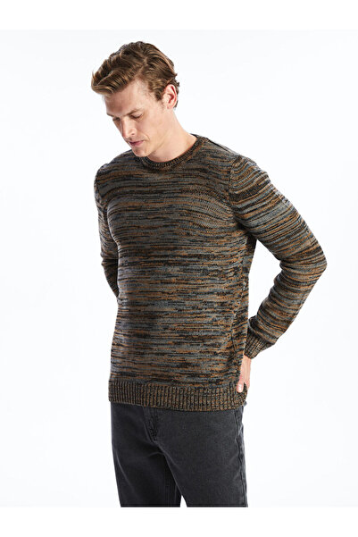 LC Waikiki Λαμπερές επιλογές από το Shining Store | Ανδρικό πλεκτό πουλόβερ με λαιμόκοψη