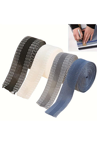 Choice1 4 قطع 4 عبوات 2 متر لاصق ذاتي السراويل الفم معجون السراويل حافة إصلاح...