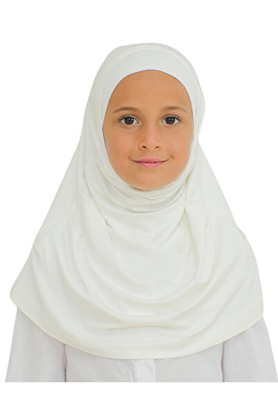 Modish Group Παιδικό έτοιμο ντύσιμο Hijab Shawl Turban Viscose - Κρέμα