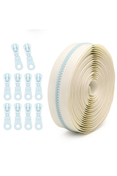 Choice1 5# Mbql 1Set: 5 Size Zippers with Zippers, Color-Blked Resin Zippers,...