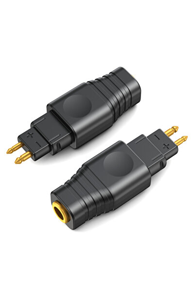 Choice محول سماعة رأس أنثوي مزدوج 3.5 مم أسود OKCSC إلى موصل ذكر SENNHEISER HD650 لـ SENNHEISER HD5