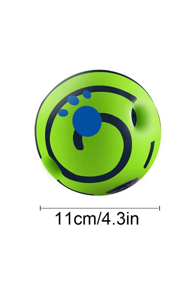 Choice 11 سم كرة متأرجحة تهتز وتضيء لعبة تفاعلية لجذب انتباه الكلاب كرة تصدر ...