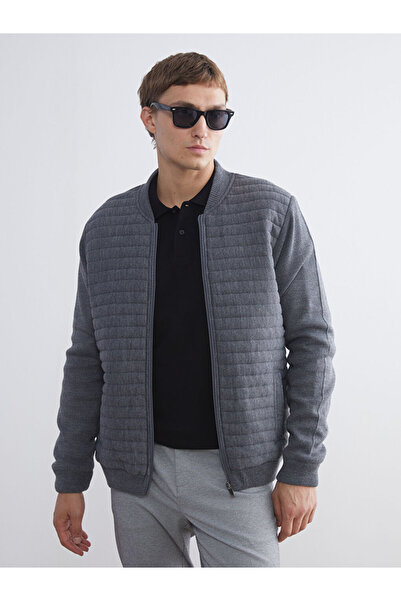 LC Waikiki Блискучі вибори від Shining Store | Стандартний фасон, комір-стійка, чоловічий трикотажний кардиган