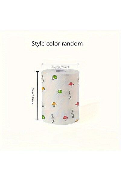 Choice 1 لفة 400 قطعة/1 لفة قماش كسول قابل للتصرف للمطبخ رطب وجاف للاستخدام ا...