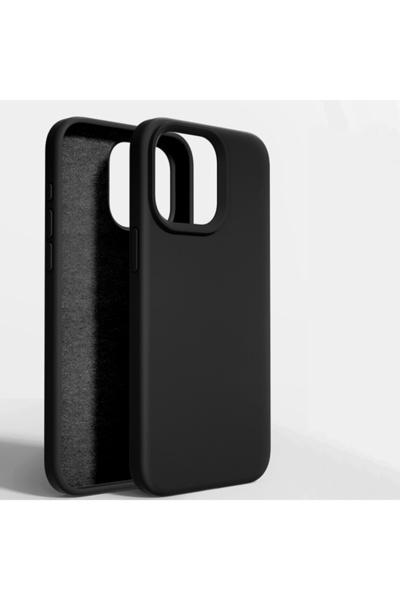 Choice للآيفون 13 أسود حقيبة سيليكون سائلة أصلية للآيفون 15 14 11 13 12 برو م...