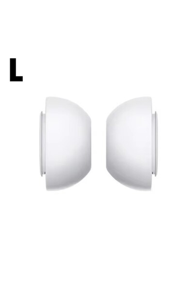 Choice 2 زوج مع علبة L Rain Eartips لـ Airpods Pro 1/2 وسادات أذن حافظة سيليكون فتحة لتخفيف الضغط Ear Ca