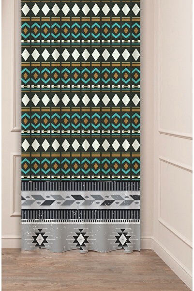 GREENDECOR ستارة خلفية أنيقة وحديثة بتصميم خاص مطبوعة رقميًا (جناح واحد) أصلي...