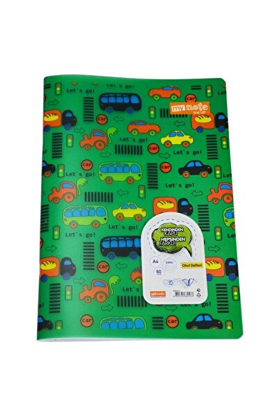 Mynote TEXT UP DEFTER A4 120 YP CIZGILI UC6015-Ç Karışık Desen