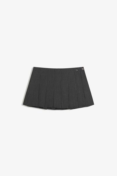 Bershka Box pleat mini skirt