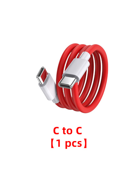 Choice كابل من النوع C إلى النوع C بطول 1 متر 1 قطعة Oneplus 13 12 11 كابل أص...