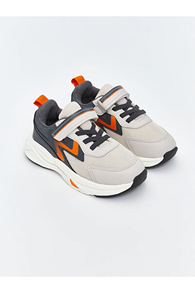 LC Waikiki Baby Boy Sneakers with Laces and Velcro