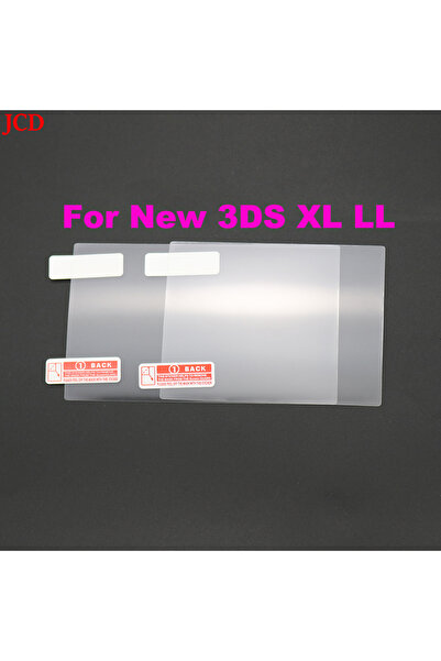 Choice For New 3DS XL LL JCD 1pcs Top Bottom HD Clear Protective Film For GB ...