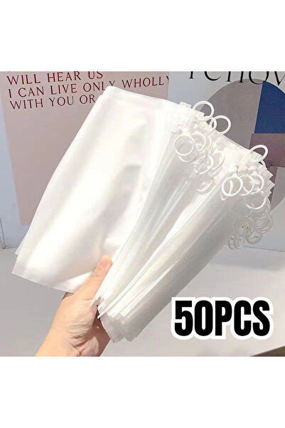 Choice 23 × 14 سم 50 قطعة 10/20/50 قطعة كيس شفاف بلاستيكي مع حلقة سحب كيس تغل...